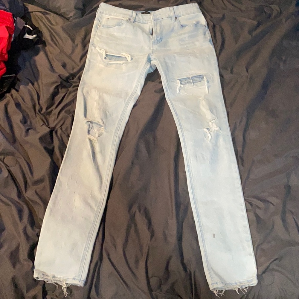 Pacsun Stacked Skinny Jeans Stretch Size 30*32